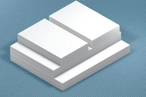 Stacks of paper. template to presentation Stock Illustration