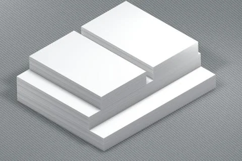 Stacks of paper. template to presentation Stock Illustration