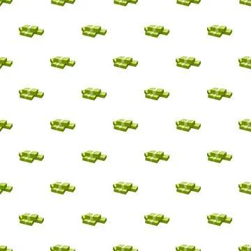 Stacks of us dollar bills repeating pattern イラスト素材