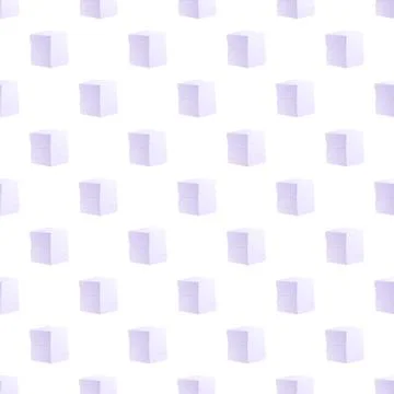 Stacks of white paper creating seamless pattern wallpaper Stockillustratie