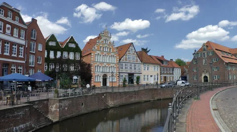 Stade, Lower saxony, Germany Stock Footage 6530445