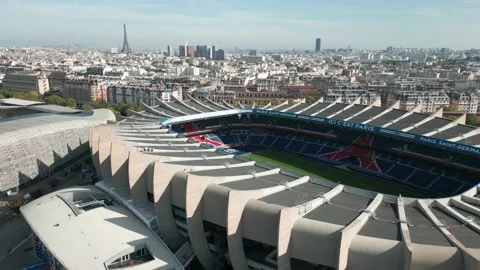 Stade Parc des Princes Paris PSG Stock Footage 219927827