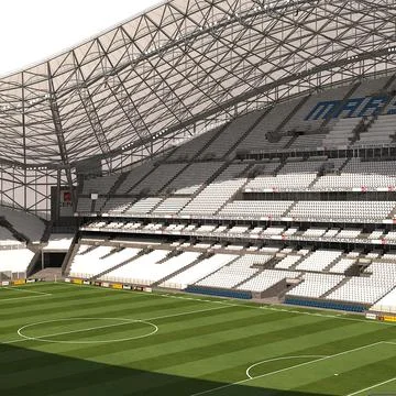 Stade Velodrome Marseille ~ 3D Model #90659360