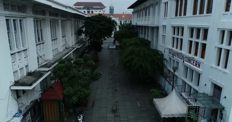 Stadhuis Batavia 2 Vídeos de archivo 128293058