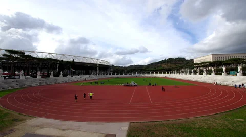Stadio marmi ROME Stock Footage 60610893