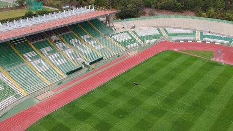 Stadium Beroe Stara Zagora Stock Footage 80503363