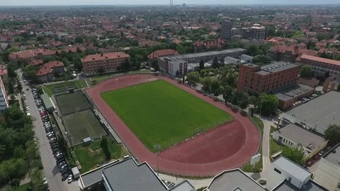 Stadium in centre city 動画素材 93946275