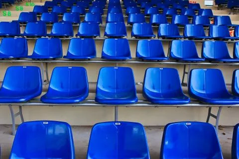 Stadium chair Stock Photos
