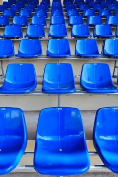 Stadium chair Stock Photos