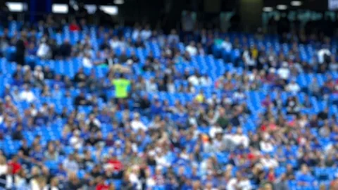 Stadium Crowd Stock Footage 122339040