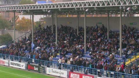 Stadium fans Stock Footage 8966327