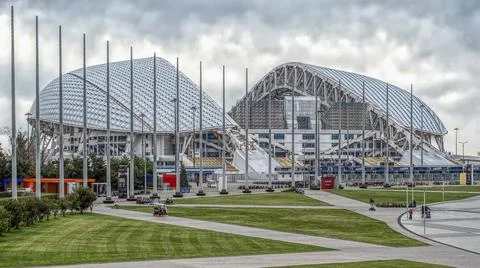 Stadium "Fisht" Stock Photos