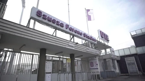 Stadium gate Stock Footage 85716235