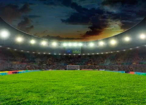 Stadium Stock Illustration