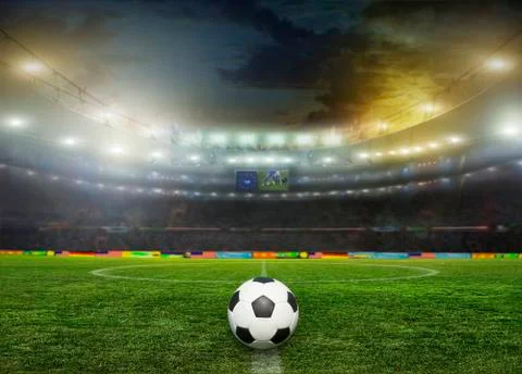 Stadium Stock Illustration