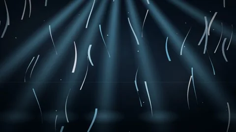 Stadium-light-beams-confetti-long-endzone-wave-ice-blue-loop-9802 스톡 동영상 343642434