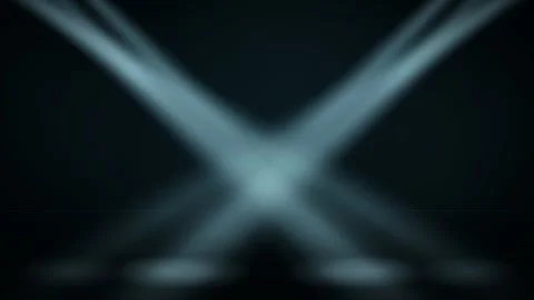 Stadium light beams crossfire wave cryo quantum loop 9723 seamless loop Stock Footage 342314524