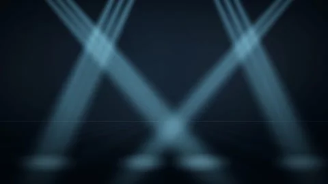 Stadium light beams fourtower alt ice blue loop 9727 seamless loop Stock Footage 342314570