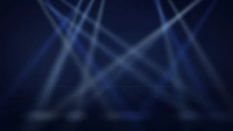 Stadium light beams fourtower chase deep navy loop 9730 seamless loop Stock Footage 342314585