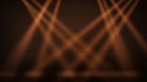 Stadium light beams fourtower wave sunset amber loop 9728 seamless loop Stock Footage 342314603