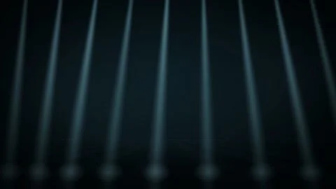 Stadium light beams gantry wave cryo quantum loop 9733 seamless loop Stock Footage 342314619