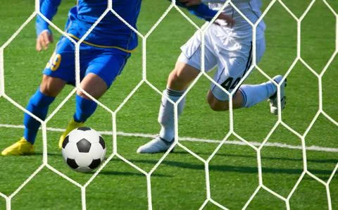 Stadium light penalty Stock Photos