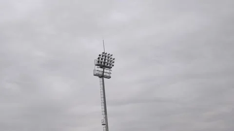 Stadium Light Tower Stock Footage 234819649