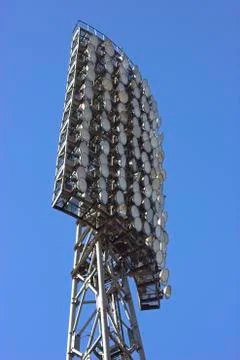 Stadium lighting Stock Photos
