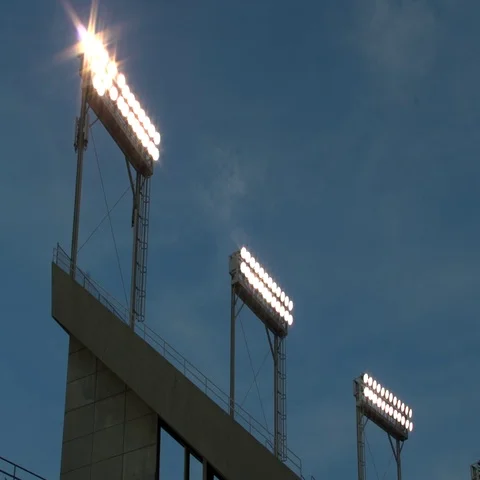 Stadium lights 047 Stock Footage 69516862