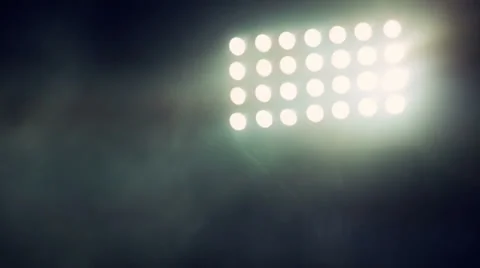 Stadium lights Stock Footage 32354659
