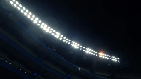 Stadium lights Stock-Footage 115978009