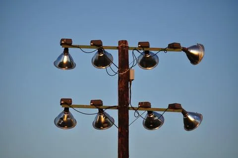 Stadium Lights Stock Photos