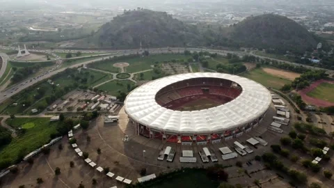 Stadium Panorama Stock Footage 155058817