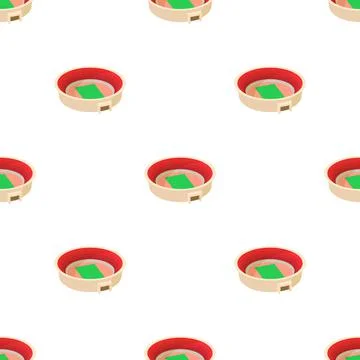 Stadium pattern seamless vector イラスト素材