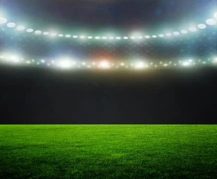 On the stadium. Stock Photos