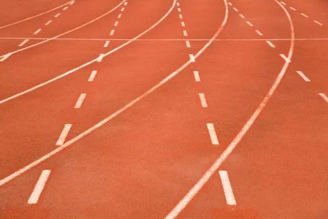 Stadium race track Foto stock