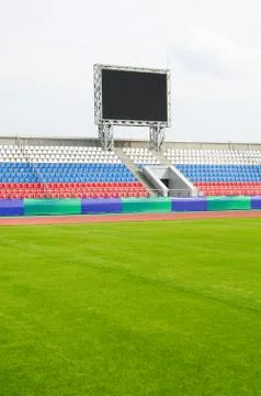 Stadium screen Stock Photos