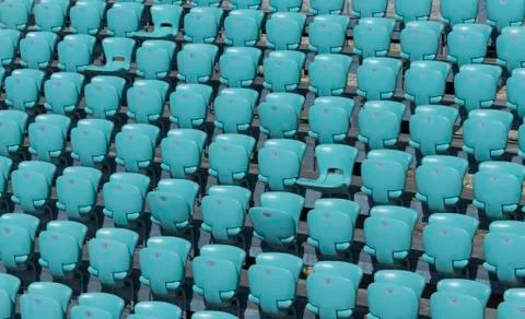 Stadium seat Stock Photos