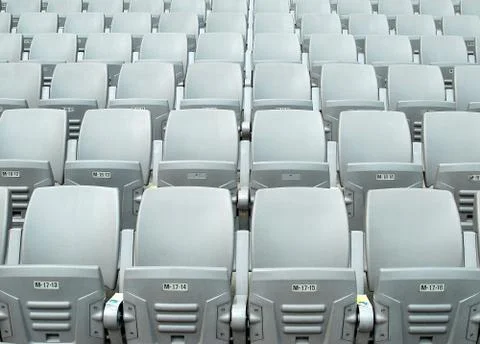 Stadium seat Stock Photos