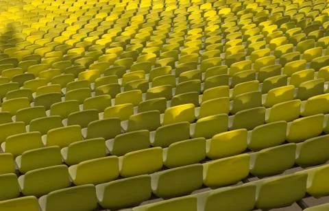 Stadium seating Stock Photos