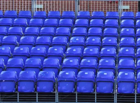 Stadium seating Stock Photos