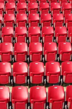 Stadium seating Stock Photos