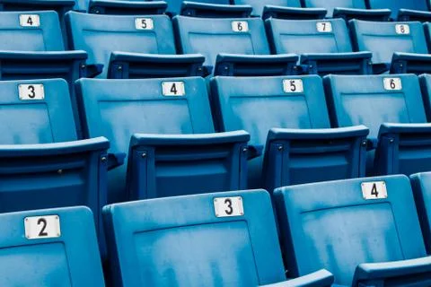 Stadium seating Stock Photos