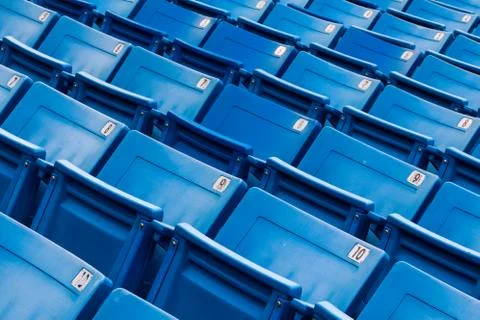Stadium seating Stock Photos