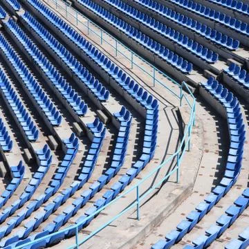 Stadium seats 写真素材