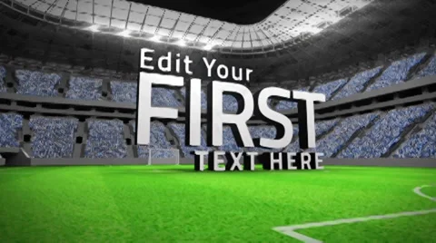 Stadium Text - AE Version 5 ~ After Effects #36821322