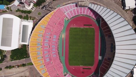 Stadium Thailand Stock Footage 79381645