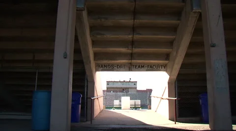 Stadium Tunnel Stock Footage 50651786