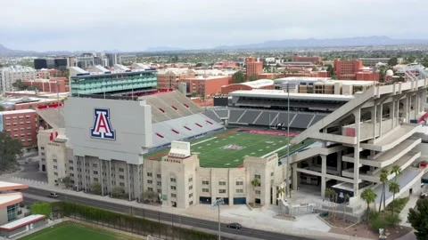 Stadium @ U of A Stock Footage 148665460