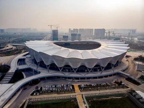A Stadium in Xi'an Stock Photos